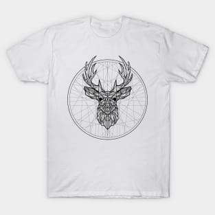 Geometric Stag T-Shirt